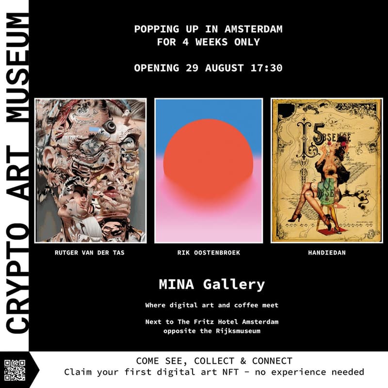 Cover Image for Popup Crypto Art Museum AMS