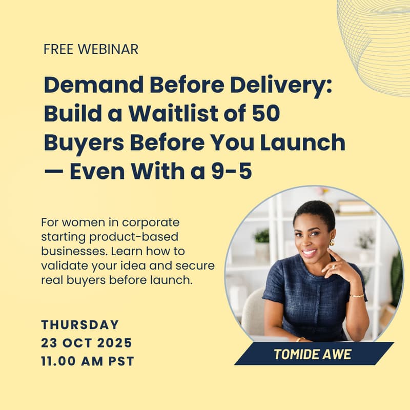Cover Image for Demand Before Delivery: How to Build a Waitlist of 50 Buyers Before You Launch, Even With a 9-5