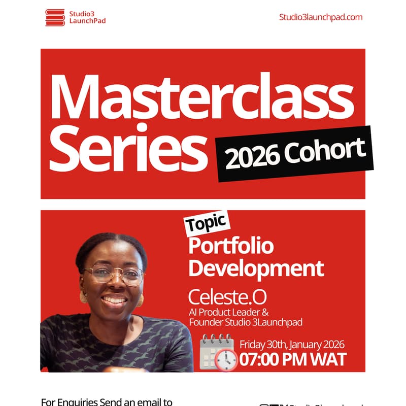 Cover Image for Portfolio Building: Career Masterclass