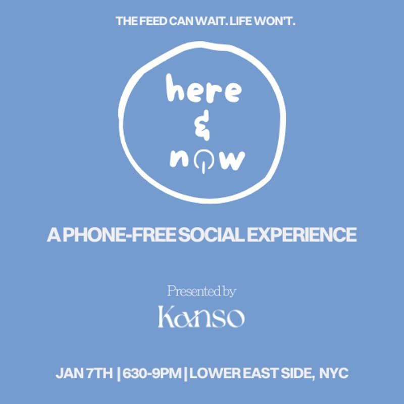 Cover Image for Here & Now: A Phone-Free Experience (NYC)