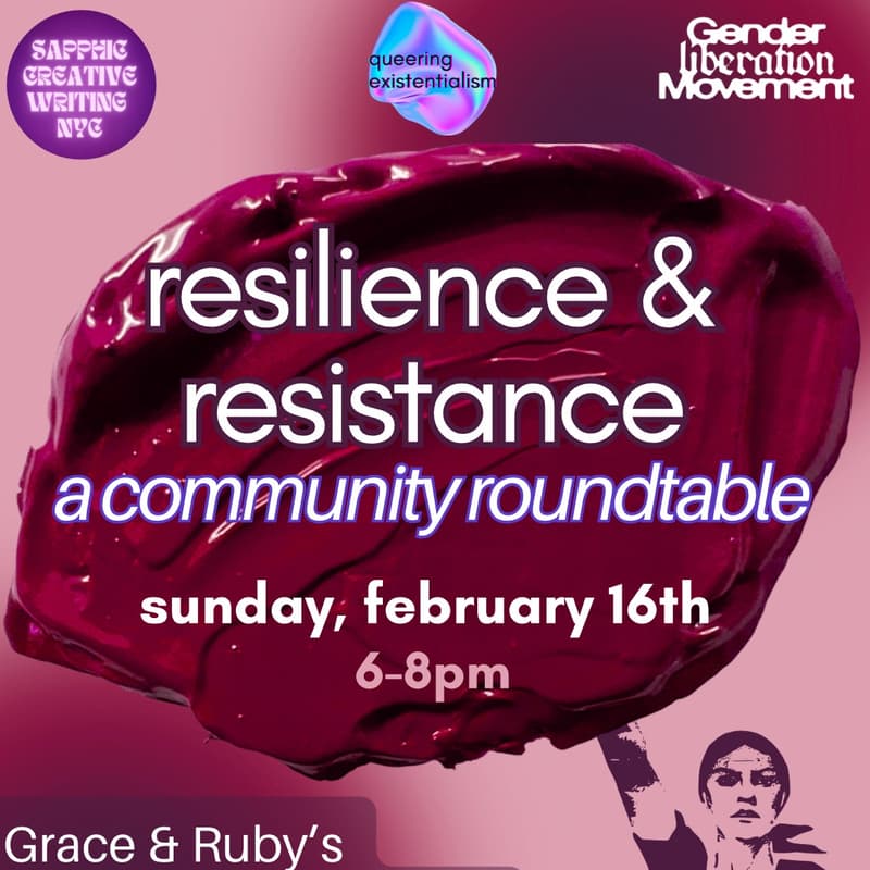 Cover Image for resilience & resistance: a community roundtable