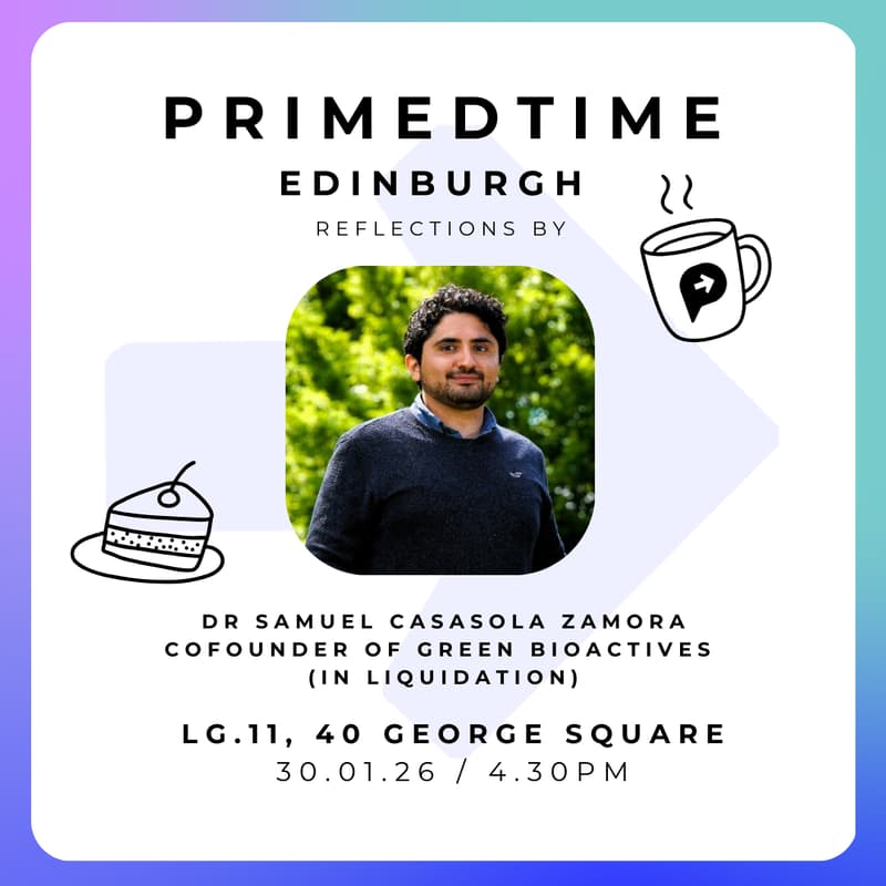 Cover Image for PRIMEDTime Edinburgh (January)