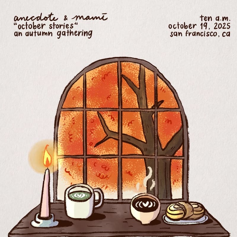 Cover Image for anecdote & mamī: october stories