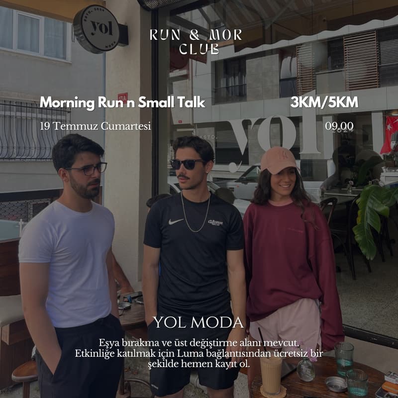 Cover Image for Morning Run n Small Talk at Moda Sahil