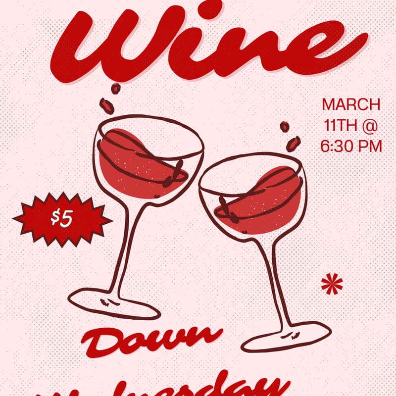 Cover Image for Wine Down Wednesday.🍷