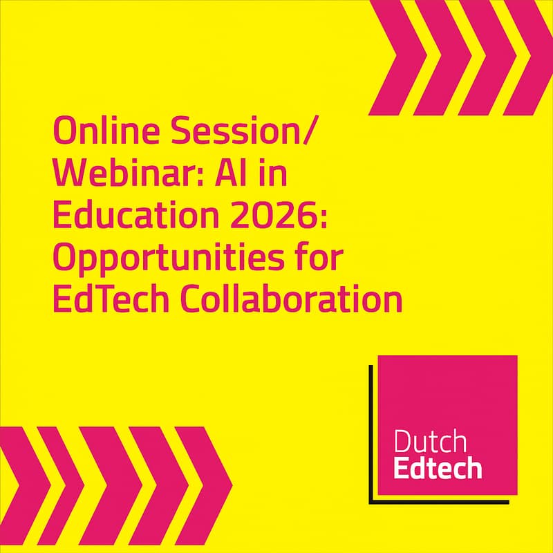 Cover Image for Online Webinar of AI in Education 2026: Opportunities for EdTech Collaboration