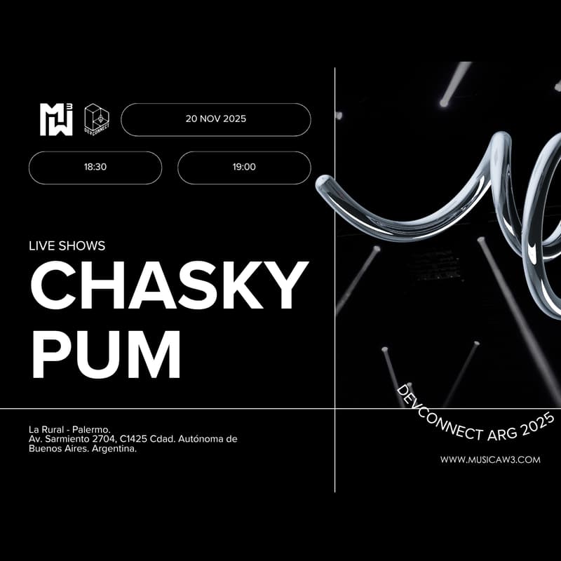 Cover Image for Chasky Pum @Devconnect Music Stage