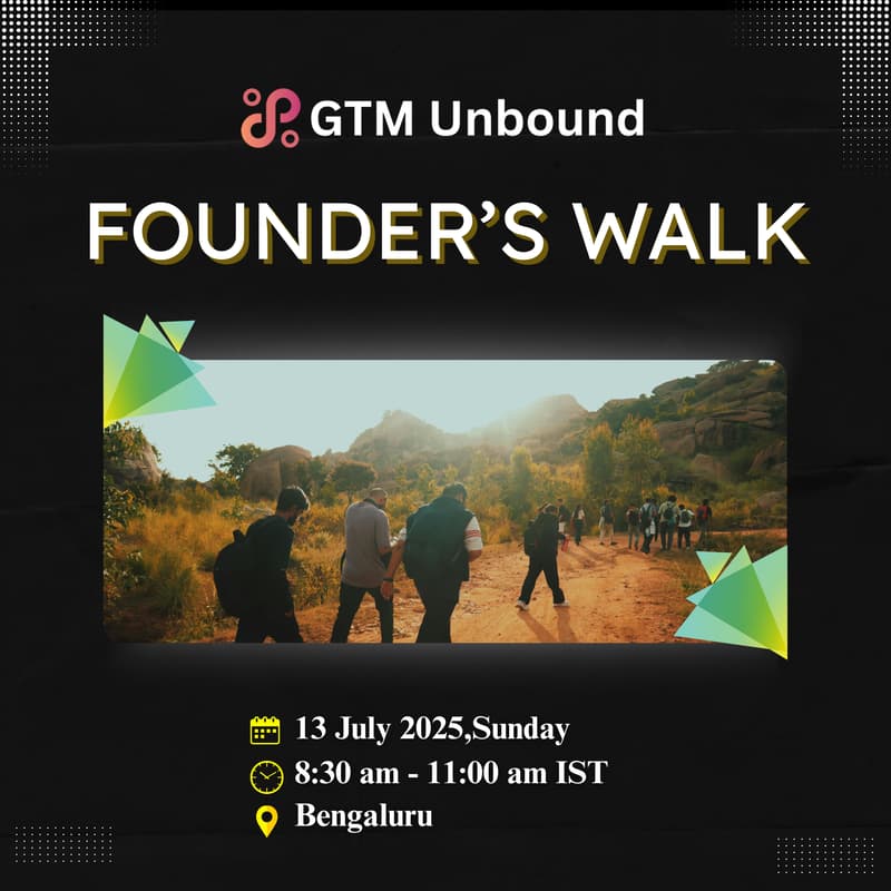 Cover Image for GTM Unbound Founders Walk