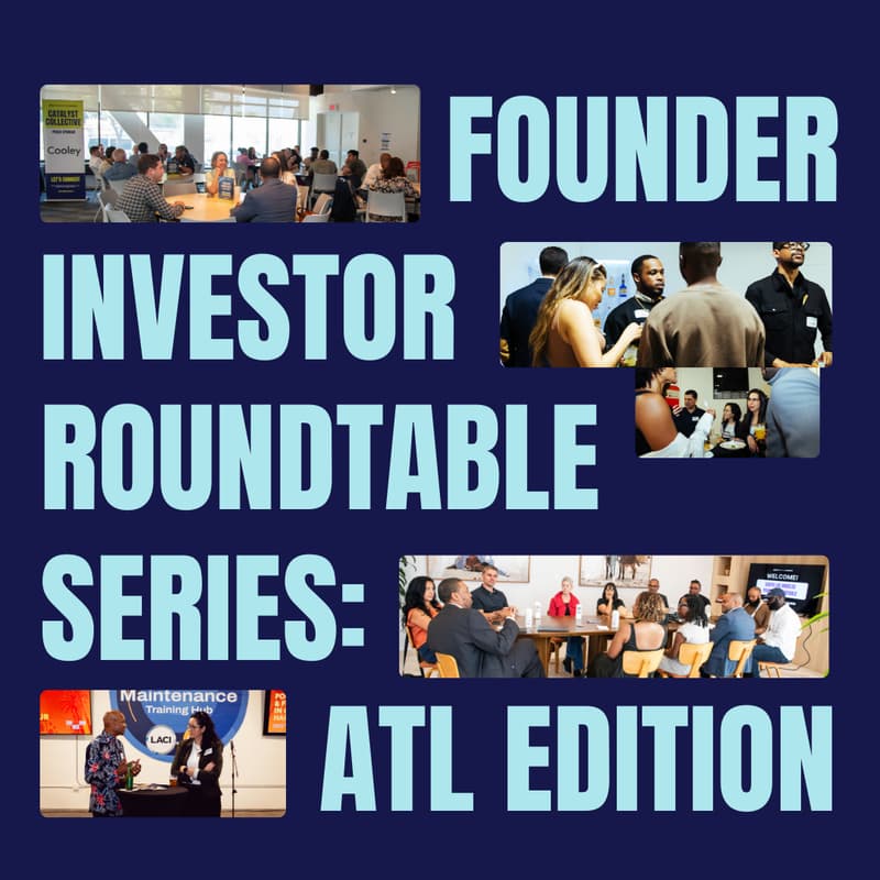 Cover Image for Founder and Investor Roundtable Series: ATL