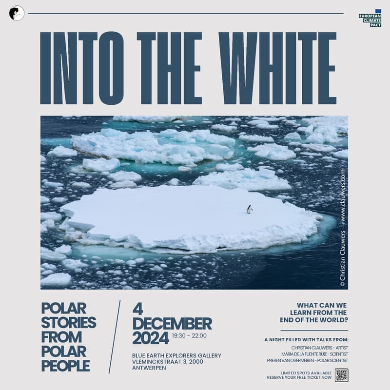 Cover Image for INTO THE WHITE - Polar Stories from Polar People
