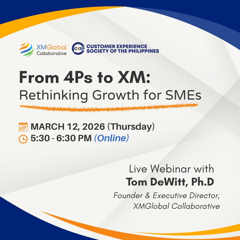 Cover Image for From 4Ps to XM: Rethinking Growth for SMEs