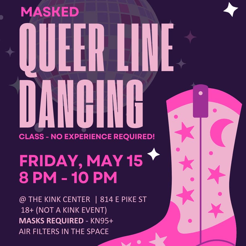 Cover Image for Masked Queer Line Dancing