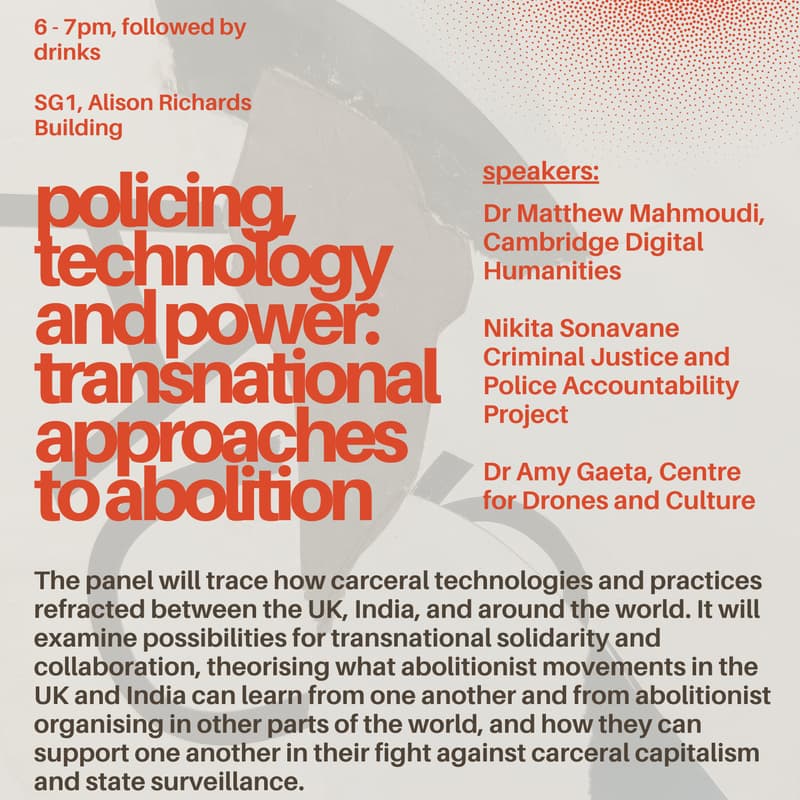 Cover Image for policing, technology and power: transnational approaches to abolition
