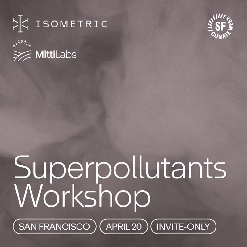 Cover Image for Superpollutants Workshop: Moving the Market Forward