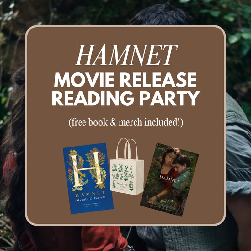 Cover Image for (Free Book & Merch Included!) Special Page to Screen Reading Party Ft. HAMNET