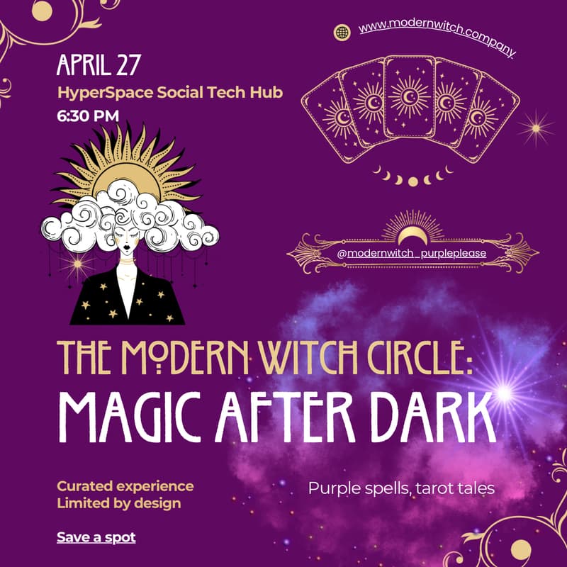 Cover Image for The Modern Witch Circle: Magic After Dark