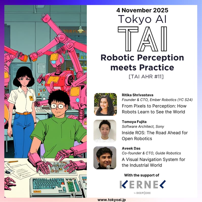 Cover Image for TAI AHR #11 - Robotic Perception meets Practice