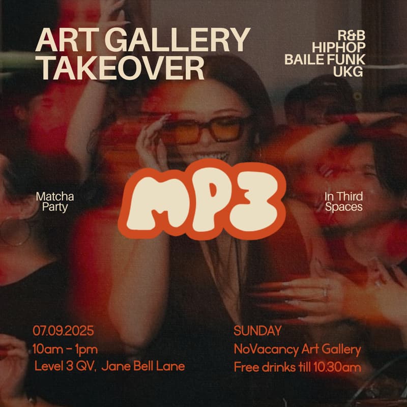 Cover Image for MP3 Takes Over Art Gallery