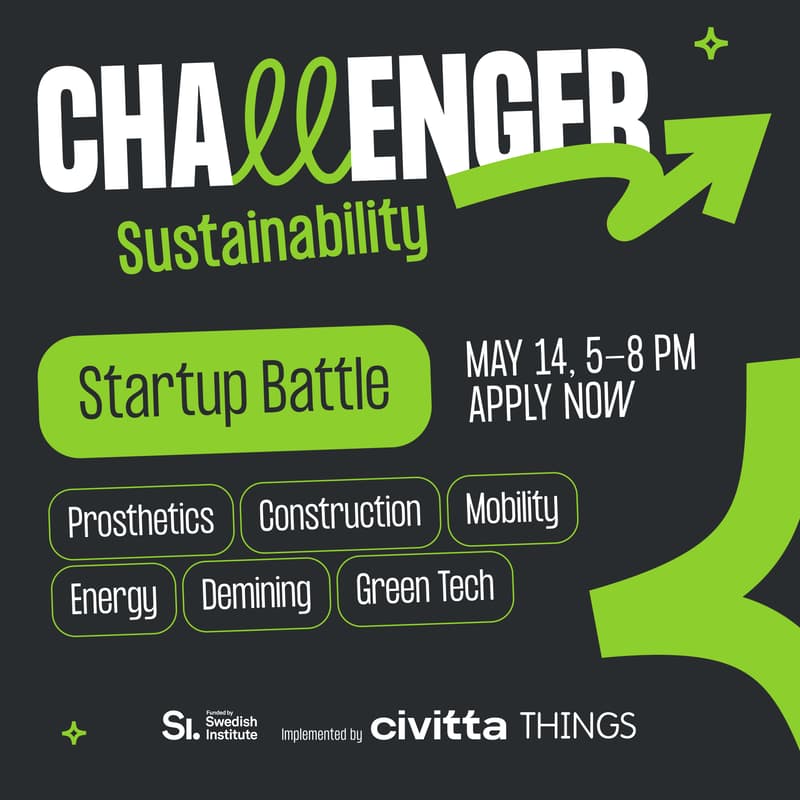 Cover Image for Startup Battle from Challenger Sustainability Accelerator