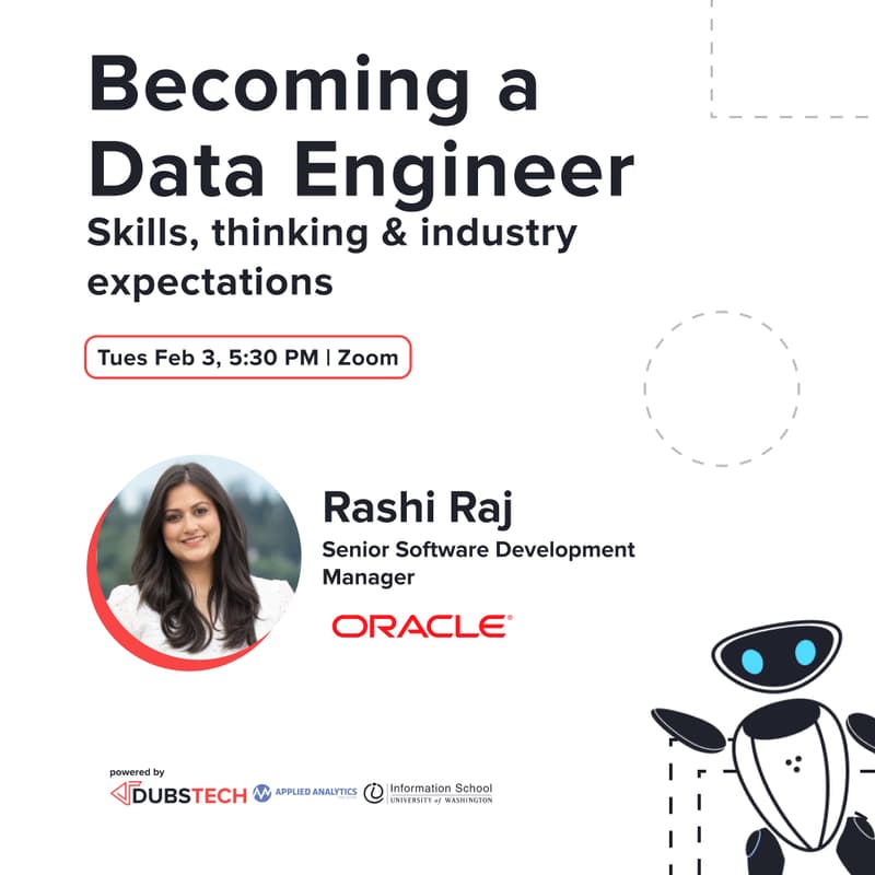 Cover Image for Becoming a Data Engineer with Rashi Raj