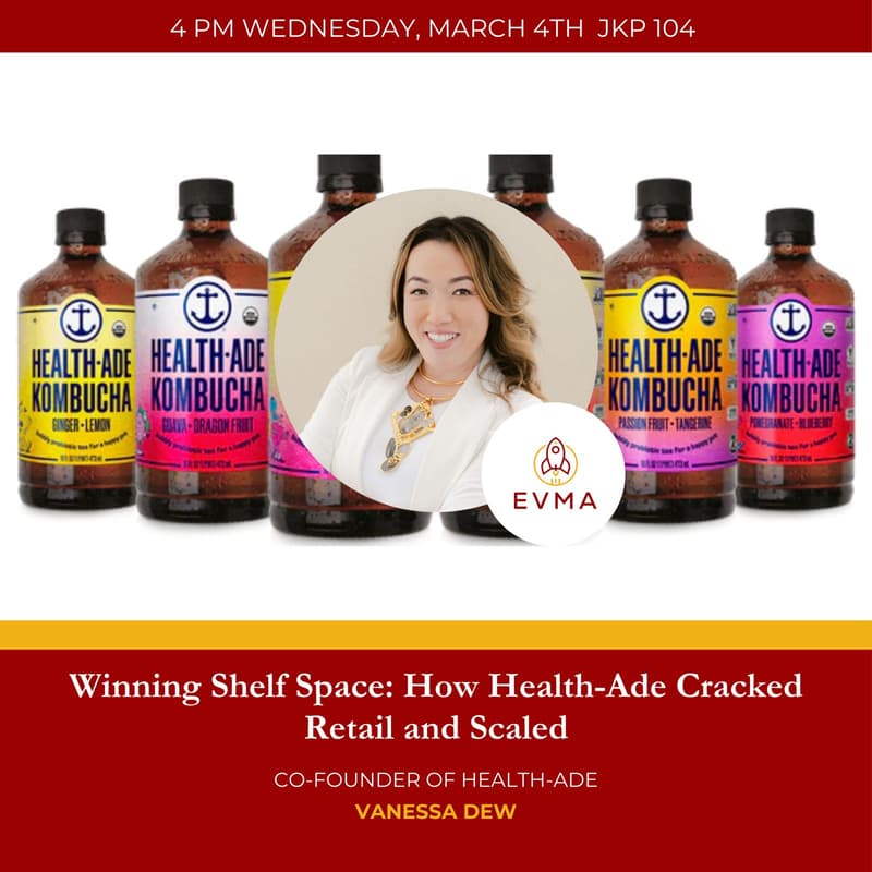 Cover Image for Winning Shelf Space: How Health-Ade Cracked Retail and Scaled (w/ Vanessa Dew - Co-Founder)
