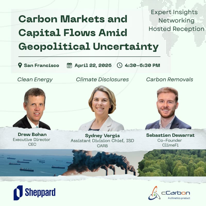 Cover Image for Carbon Markets and Capital Flows Amid Geopolitical Uncertainty