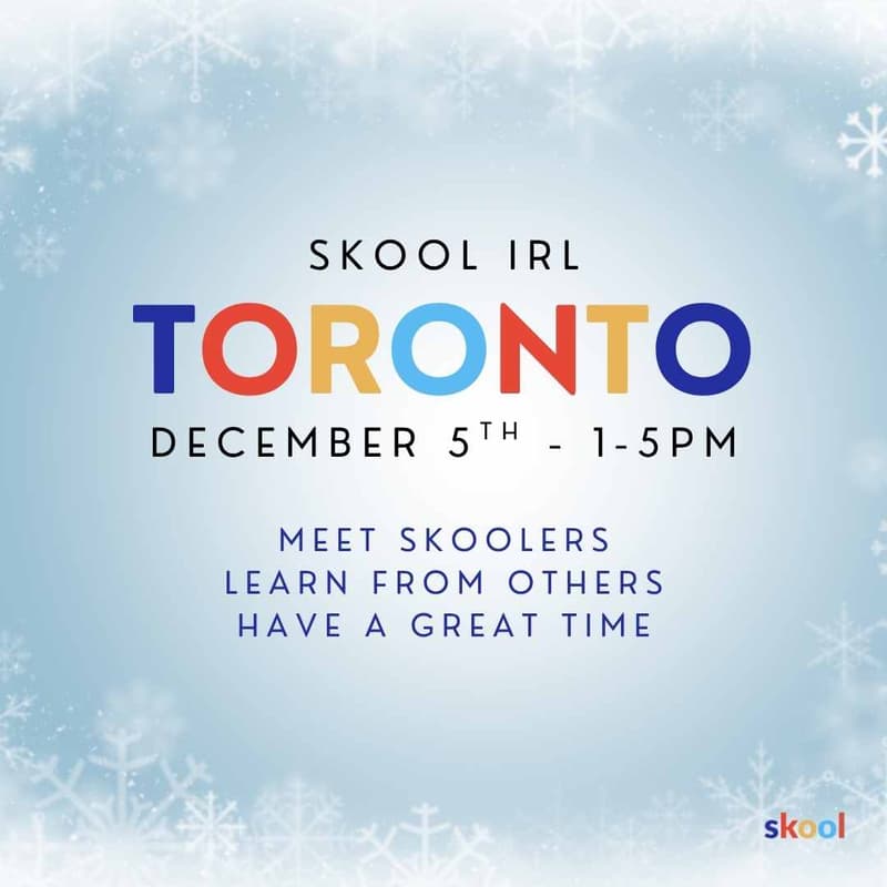 Cover Image for Skool IRL - Toronto