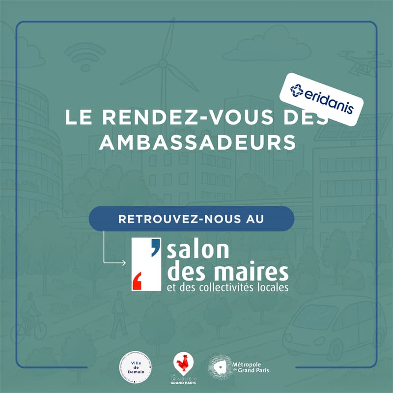 Cover Image for La French Tech Grand Paris Ville de Demain vous donne rendez-vous au Salon des Maires !