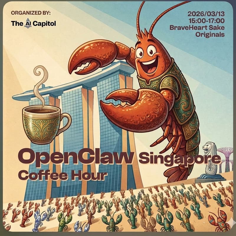 Cover Image for OpenClaw Singapore Coffee Hour