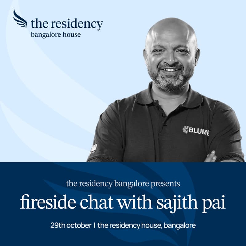 Cover Image for Fireside Chat ft. Sajith Pai @ The Residency