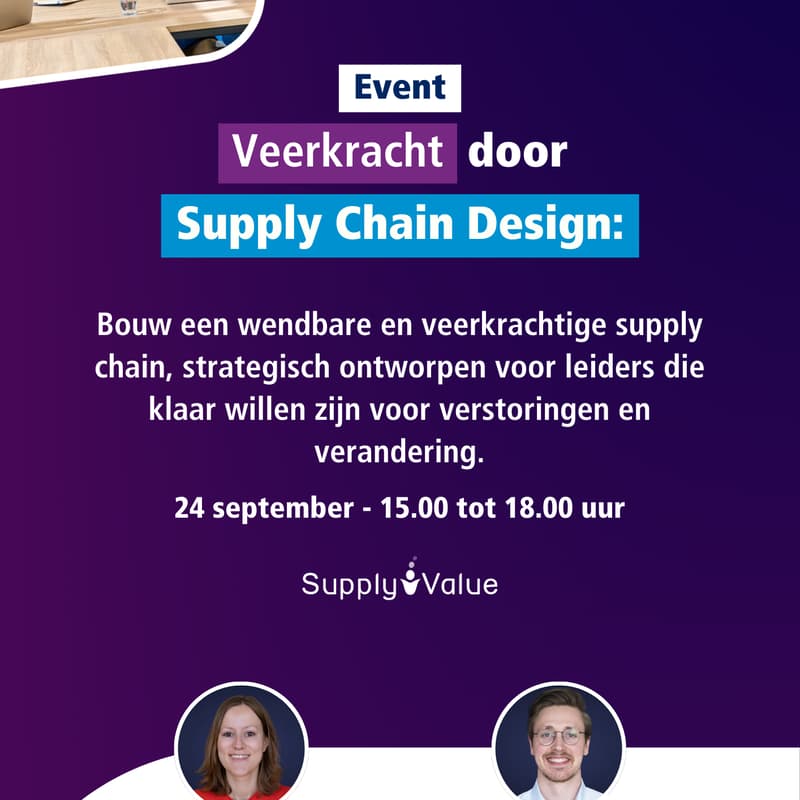 Cover Image for Veerkracht door Supply Chain Design