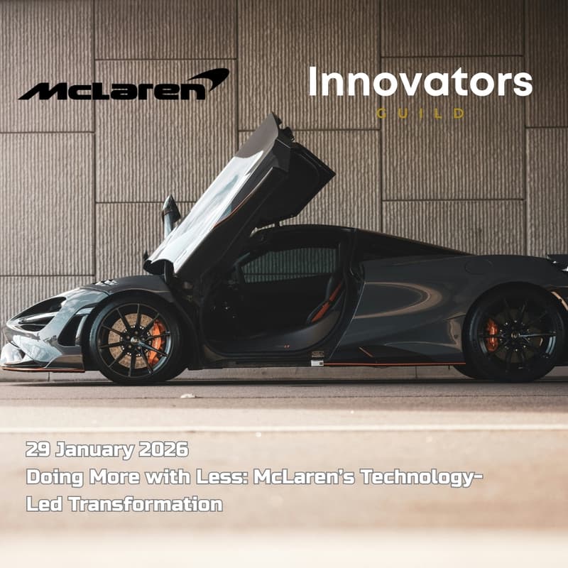 Cover Image for Innovators Guild - Doing More with Less: McLaren’s Technology-Led Transformation