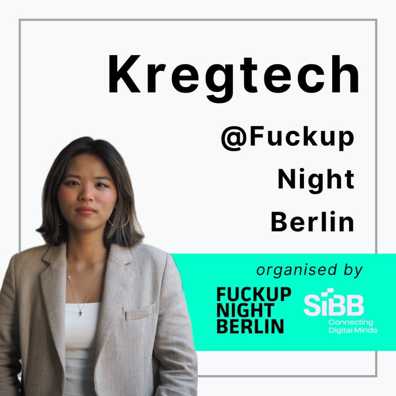 Cover Image for Kregtech @Fuckup Night Berlin 🇩🇪