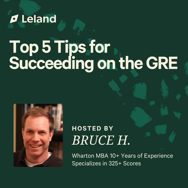 Cover Image for Top 5 Tips for Succeeding on the GRE