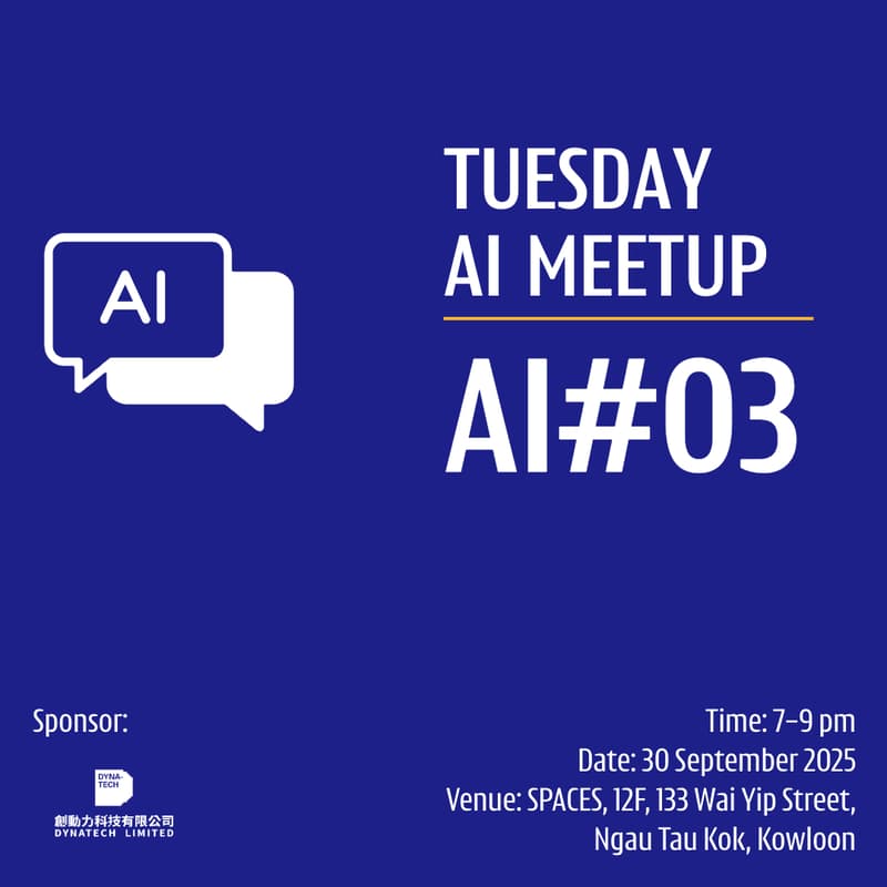Cover Image for Tuesday AI Meetup #3 - dLLM x Crypto 市場預測術