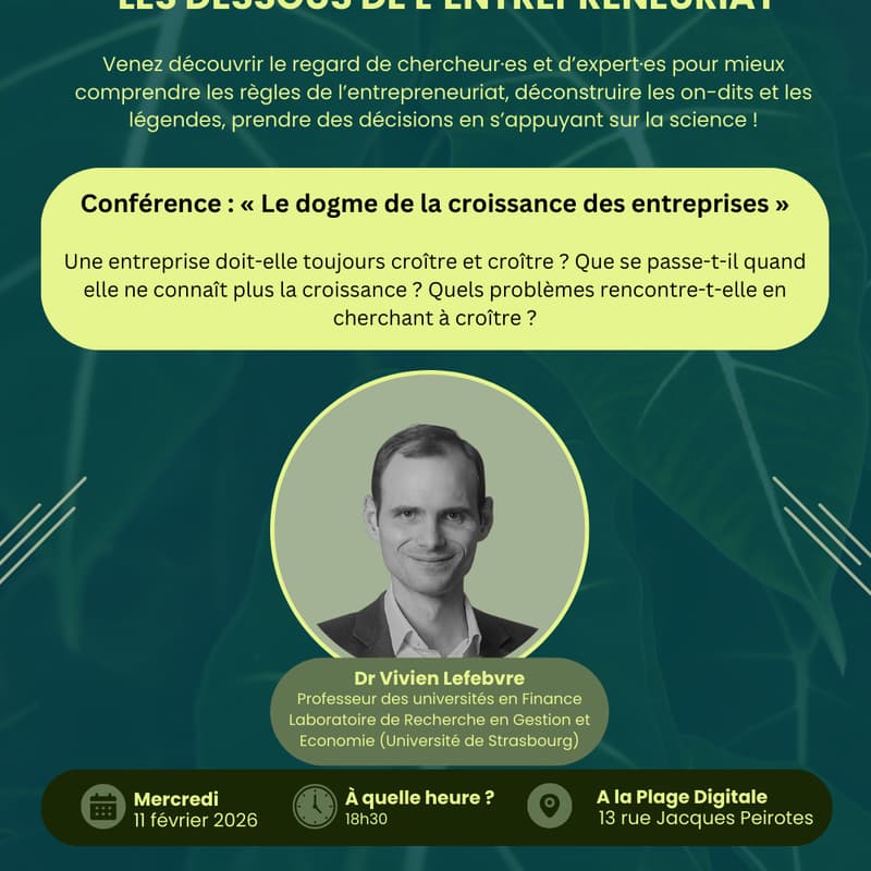 Cover Image for Le dogme de la croissance des entreprises