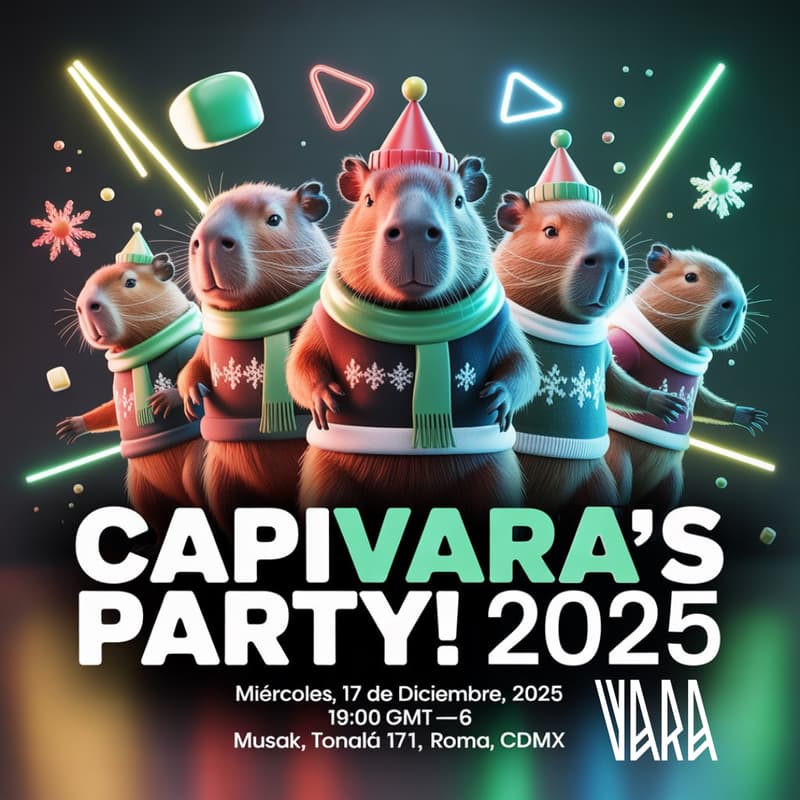 Cover Image for CapiVara´s Party! 2025