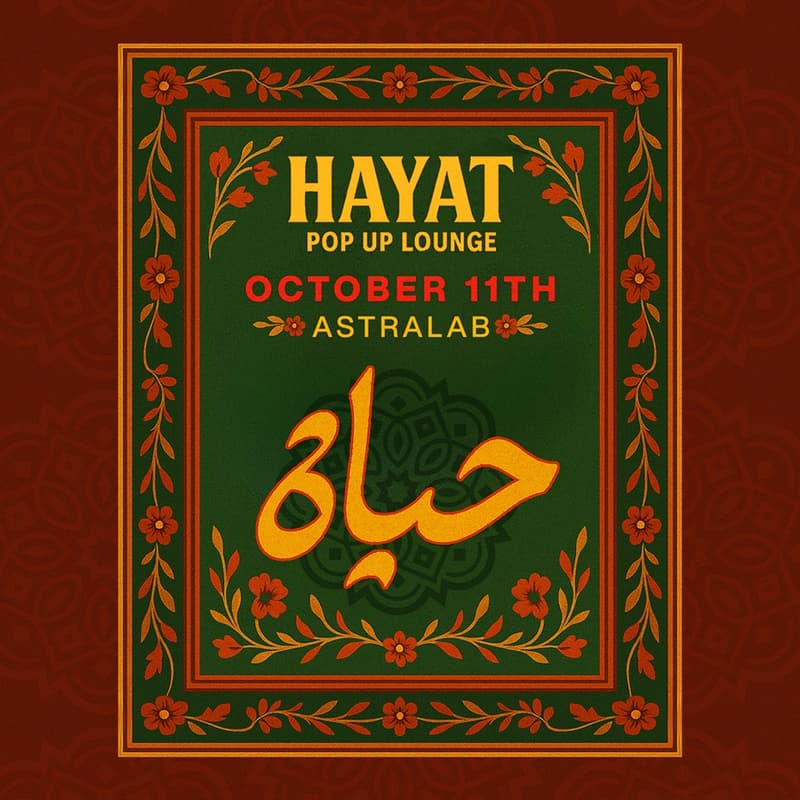 Cover Image for HAYAT - Best Middle Eastern Pop Up Lounge in LA!