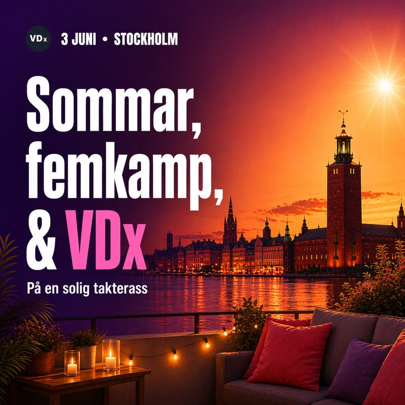 Cover Image for Sommarträff med VDx 🥂