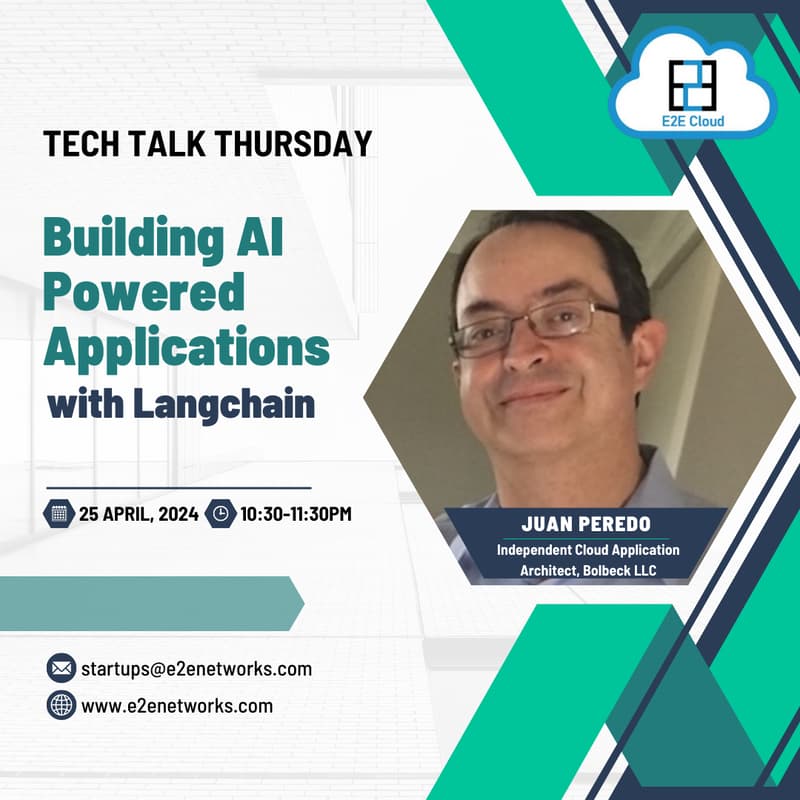 Cover Image for Building AI powered applications with LangChain by Juan Peredo