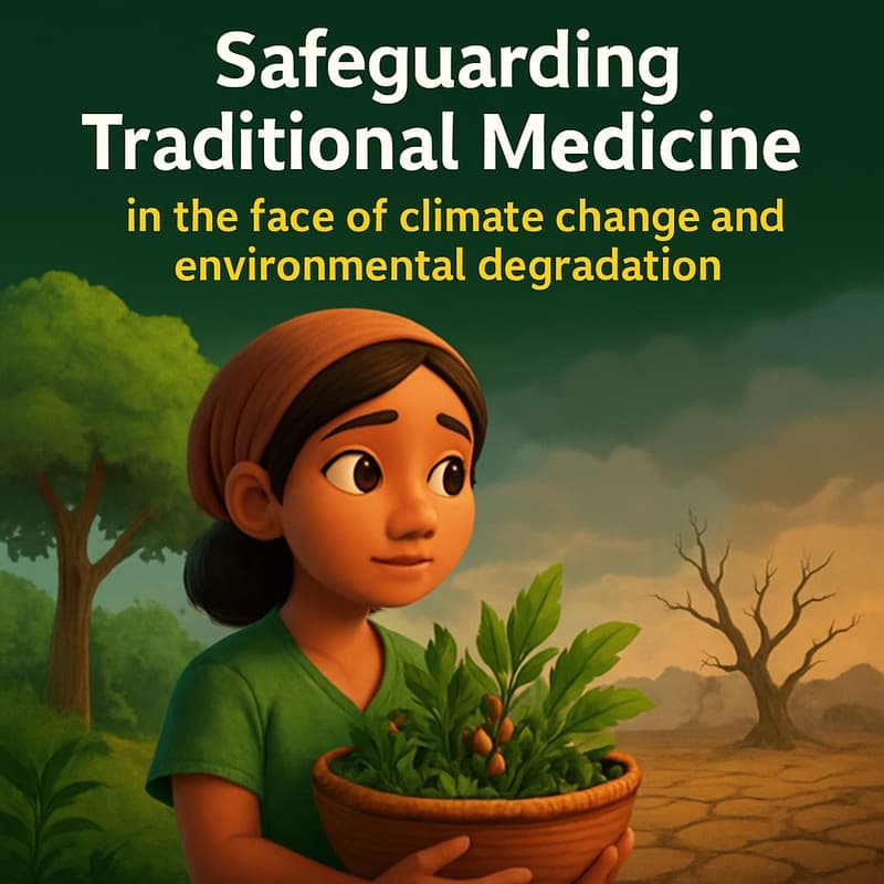 Cover Image for Safeguarding Indigenous and Traditional Medicine in the Face of Climate Change and Environmental Degradation