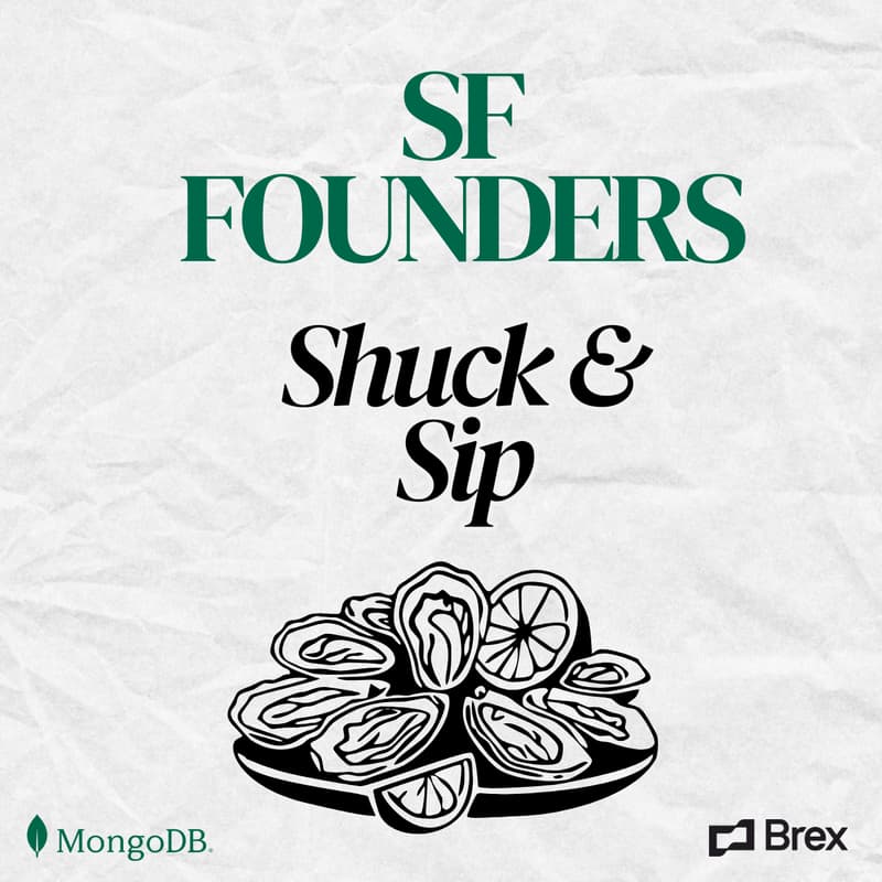Cover Image for SF Founders Shuck & Sip with MongoDB & Brex