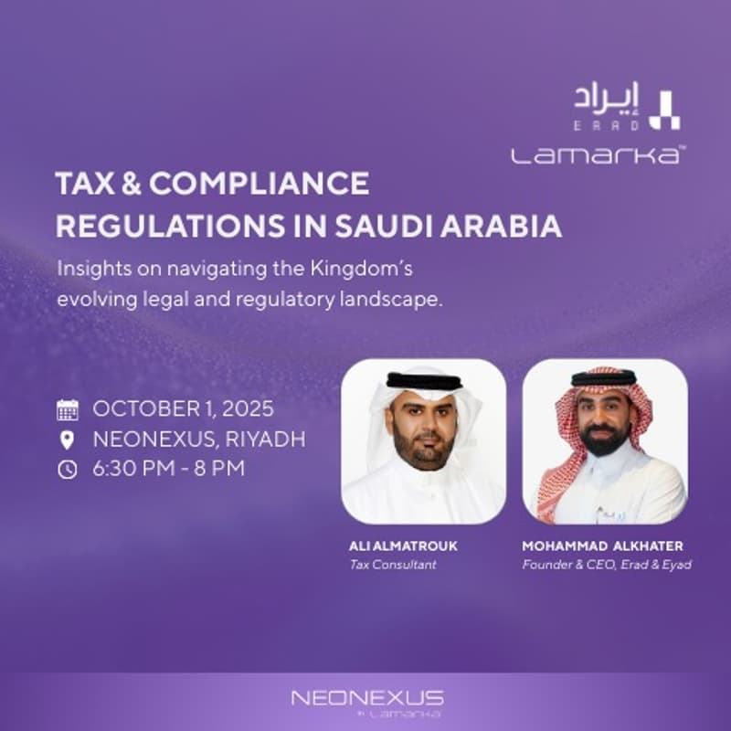 Cover Image for Tax & Compliance Regulations in Saudi Arabia