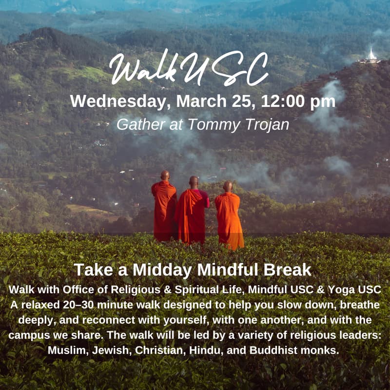 Cover Image for Mindful Walk@USC