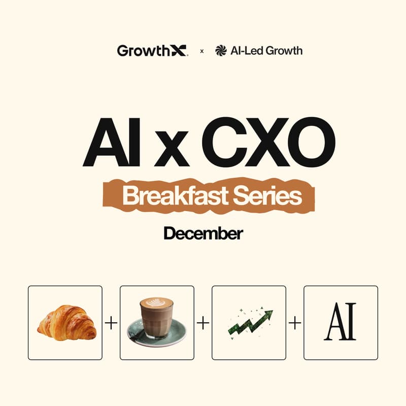 Cover Image for CXO x AI Breakfast Series - December Event