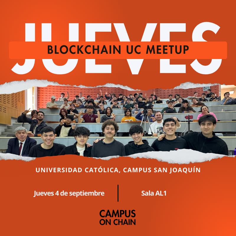 Cover Image for 🌟 Blockchain UC Meetup: Conecta, Opina y Construye🚀🔗