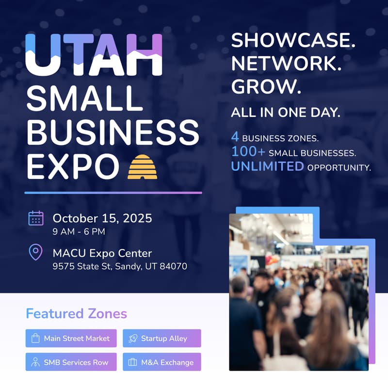 Cover Image for Utah Small Business Expo ( Free Public Event)