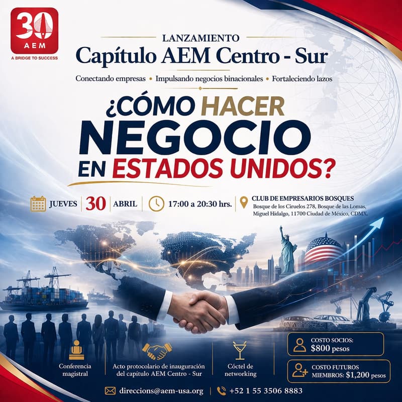 Cover Image for Lanzamiento del Capítulo AEM Centro-Sur