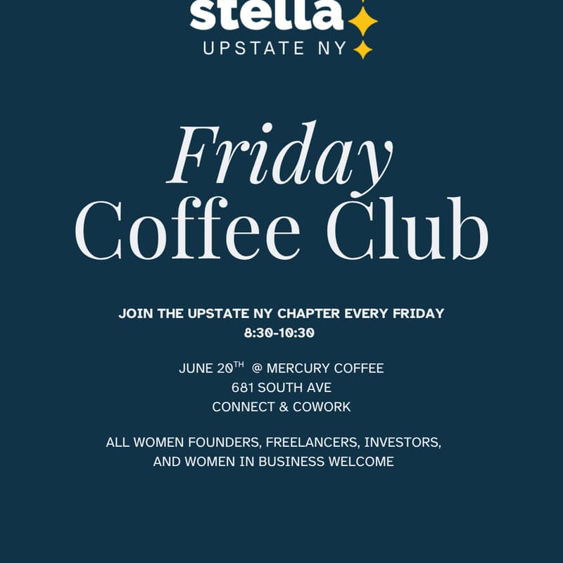 Cover Image for Friday Coffee Club with Stella