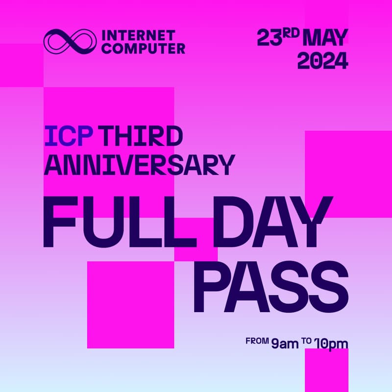 Cover Image for ICP 3rd Anniversary: Full Day Pass